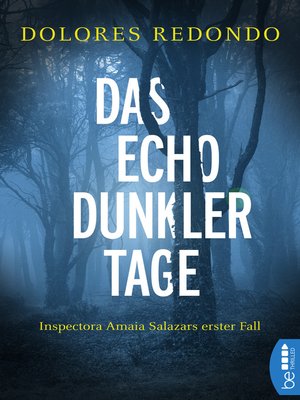 cover image of Das Echo dunkler Tage